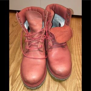 Pink Boots from Timberland